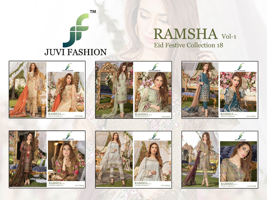 Ramsha Vol-1 Juvi Fashion Pakistani Salwar Kameez Ramsha Vol-1 Juvi Fashion Pakistani Salwar Kameez
